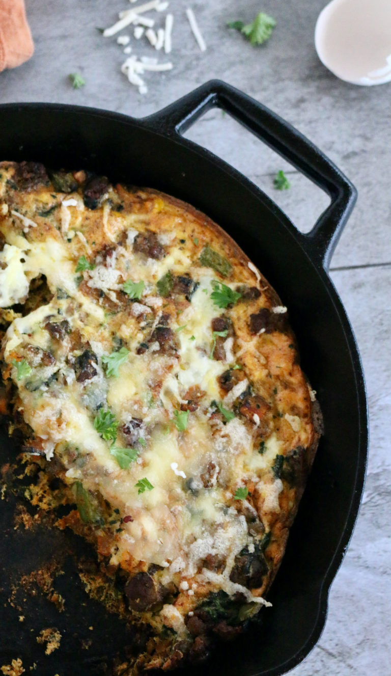 HOW TO MAKE A FRITTATA WITH INGREDIENTS YOU HAVE ON HAND