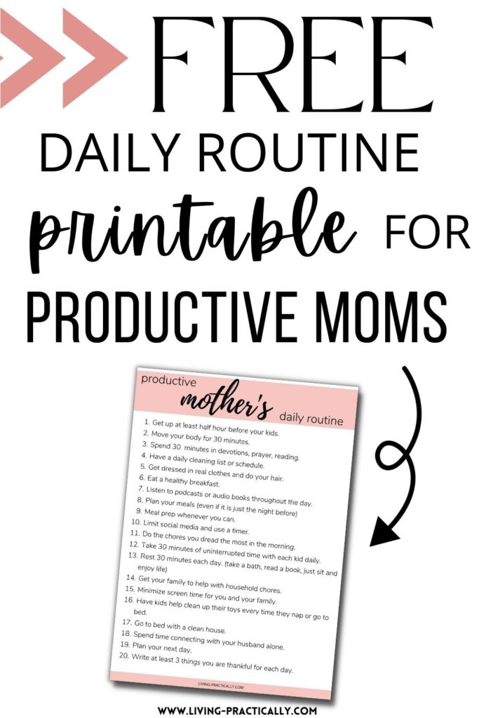 productivity tips for moms