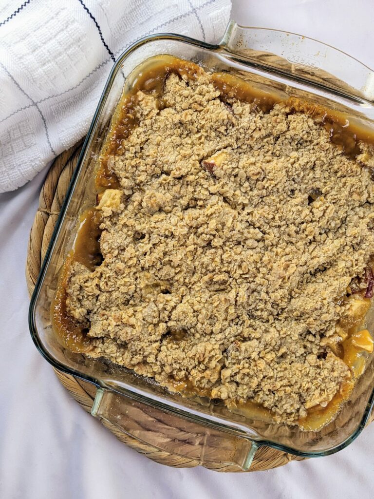 How to Make Apple Crisp- With Video!