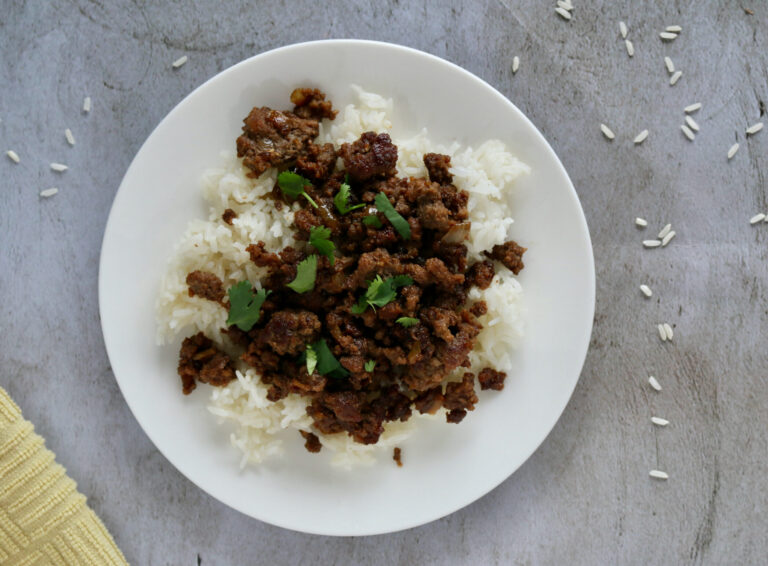 Simple Korean Beef with Ground Beef Recipe