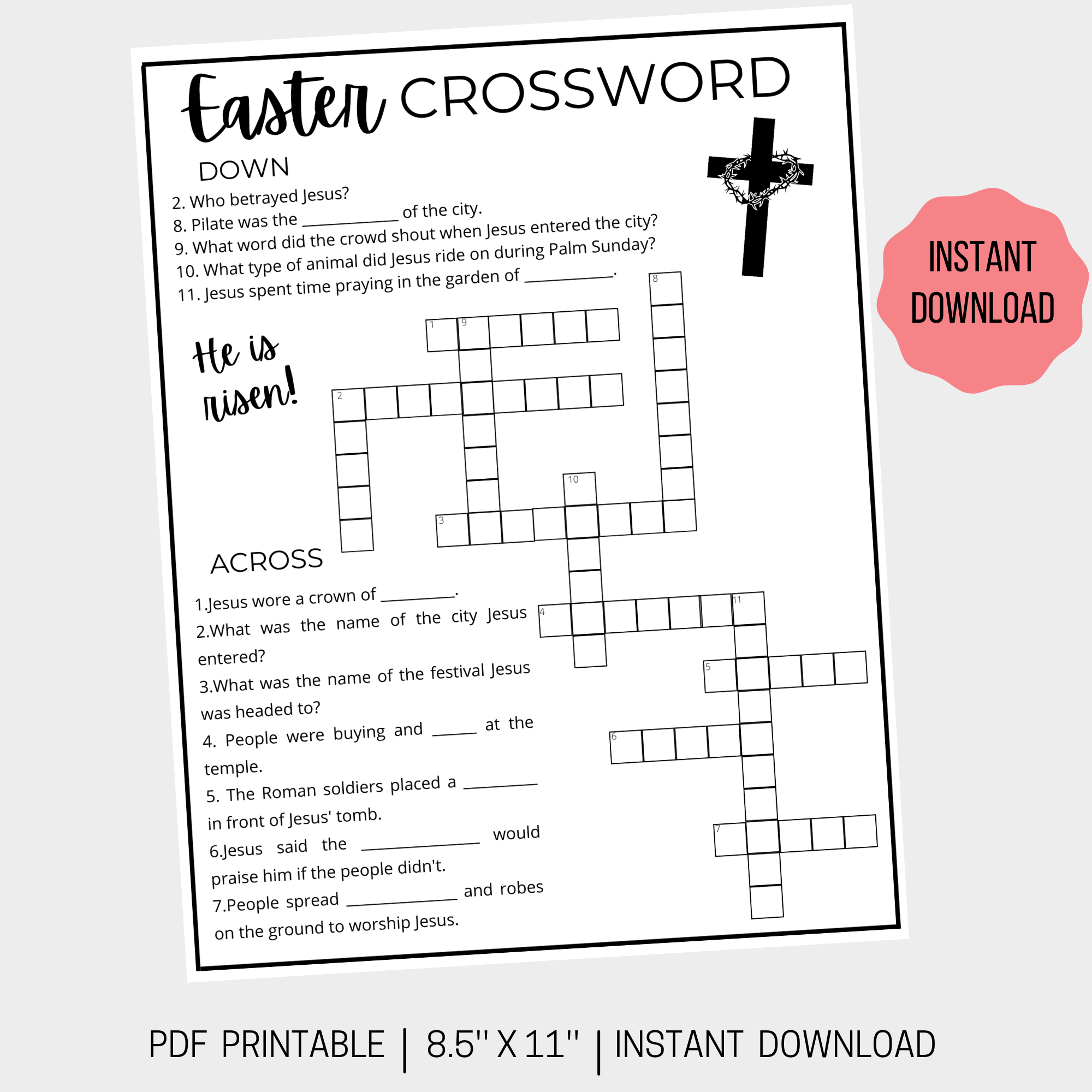 Easter Printable Activities- For All Ages - Living Practically